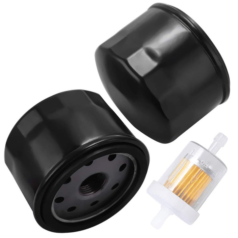 Anxingo 49065-7002 Oil Filter with Fuel Filter Replacement for Kawasaki FX600V FR691V FR730V FR651V FR541V FR600V FX600V FS730 FX600v FS451V FS481V FS691V FS651V 4 Cycle Engine Replace#49065-7007,49065-2057 - Image 4